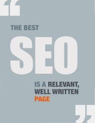 High quality SEO writing is an important website feature